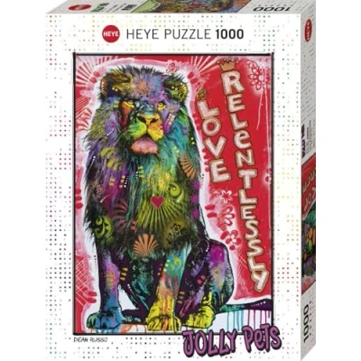 Image of Heye Puzzles 1000 pc Jolly Pets, Love Relentlessly