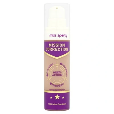 Image of Miss Sporty Mission Correction Foundation, 30 ml, Medium