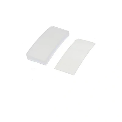 Image of sourcing map 30pcs 72mm x 29.5mm PVC Heat Shrink Tubing Clear for 1 18650 Battery