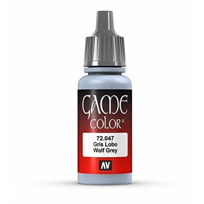 Image of Vallejo Game Color 17 ml Acrylic Paint Wolf Grey