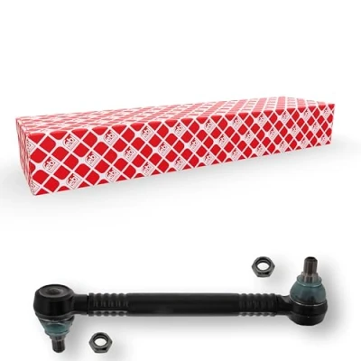 Image of 3173914, 3987355 Anti roll bar link FEBI BILSTEIN 39122 Rear Axle Left, Right 380mm M20 x 1,5 with nuts VOLVO: FH 12