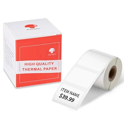 Image of Phomemo M110 Printer Labels, 30x20 mm Self Adhesive Direct Thermal Labels Label Paper for M221 M220 M120 Maker