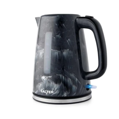 Image of Salter EK5831BMA Marble 1.7 L Kettle Rapid Boil, 360 Swivel Base, Removable Limescale Filter, Water Level Indicator, Unique Design, Boil Dry Sensor &amp; Auto Shut Off, Otter Controller, 3000