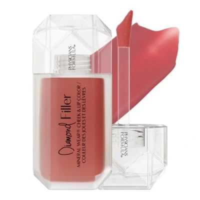 Image of Physicians Formula, Mineral Wear Diamond Filler Cheek and Lip Color, Tint with Serum to Cream, Multi Use Plumping Enriched Vitamin E, Radiant Pink