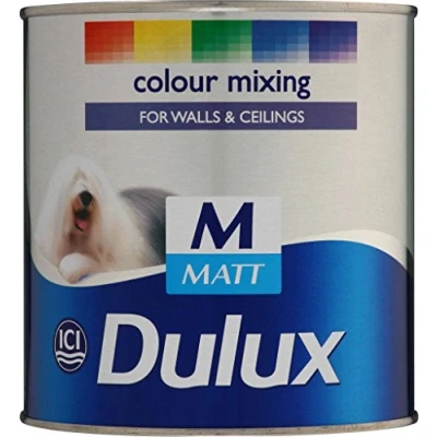 Image of Dulux Colour Mixing Matt Base 1L Medium