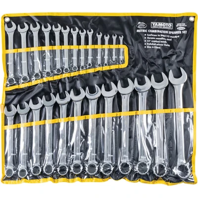 Image of Yamoto Metric Combination Spanner Set, 6 32mm, Set of 25