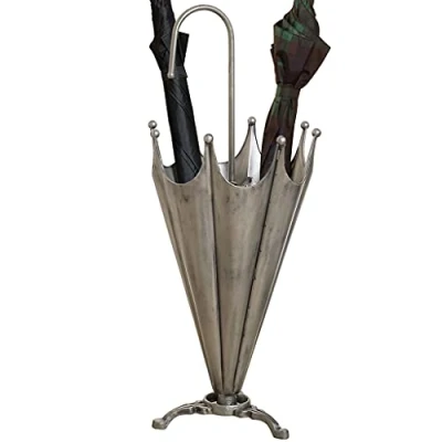Image of Dibor Cast Iron Hallway Walking Stick Umbrella Stand Rack Metal Brolly Holder (B794)