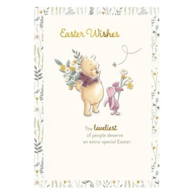 Image of Cards Hallmark Disney Winnie The Pooh Easter Wishes Easte
