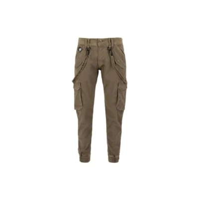 Image of Alpha Industries Men&#039;s Utility Casual Trousers Pants, Taupe, 24