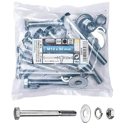 Image of CONNEX B30018 Machine Bolts Set DIN601 M10x90