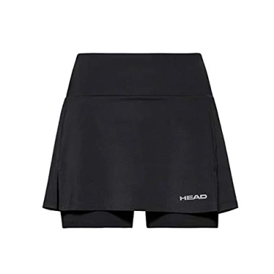 Image of HEAD Women&#039;s Club Basic Skirt W Skirts (Pack of 1) Black