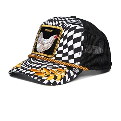 Image of Goorin Bros. The Farm Supercharged Collection Trucker Hat for Men and Women, Black (Wwcd), One Size, size