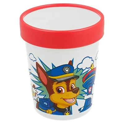 Image of Stor 8412497189953Premium Anti Slip Cup, 250 ml Capacity, Paw Patrol Comic