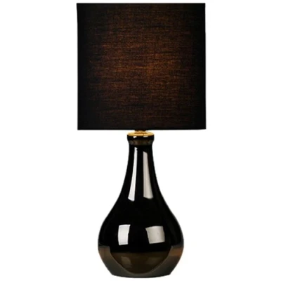 Image of Anika Barletta Touch Lamp Stylish Black E14 40W 36300