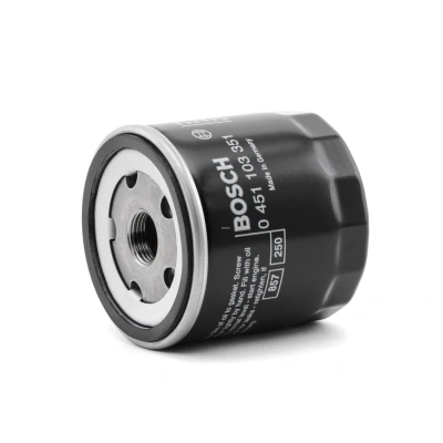 Image of 7984778 Oil Filter BOSCH 0 451 103 351 3/4&quot; 16 UNF Spin on ALFA ROMEO: 147, GTV, GT, FIAT: Punto I Hatchback, Panda Uno Hatchback