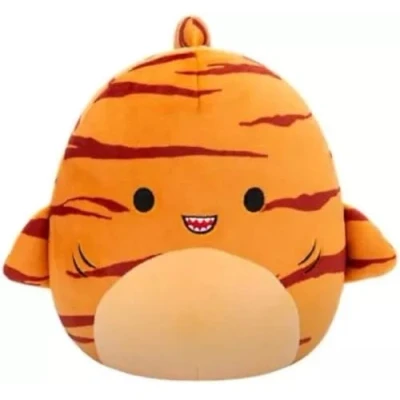 Image of Squishmallows 19cm Jagger the Tiger Shark Plush Toy