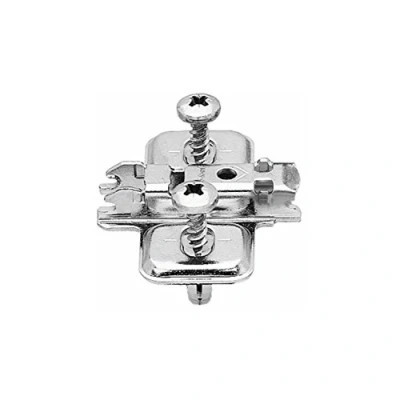 Image of Blum Clip Cross Mounting Plate Expando HV: Long hole, Distance 0 mm