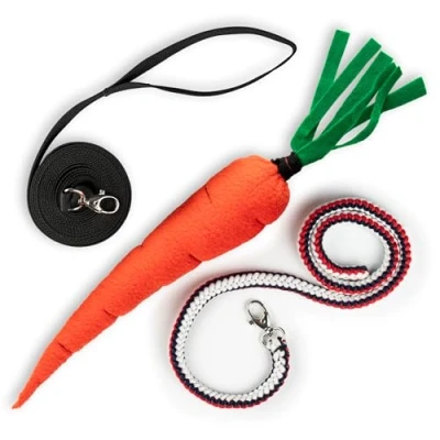 Image of SKIPPI Lunge Line, Lead Rope and Carrot, Hobby Horse Training Set, Accessories
