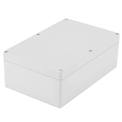 Image of Electronic Junction Box, Box Enclosure Water Resistant White Plastic Project Case DIY (230 * 150 85mm)