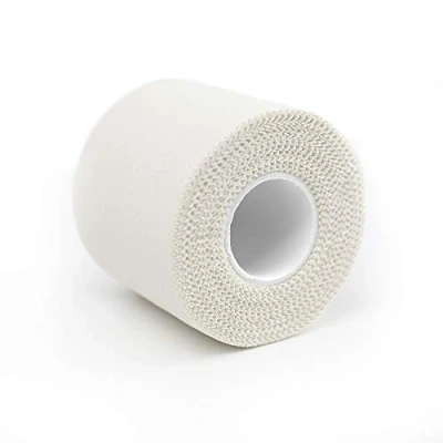 Image of SOONGO Zinc Oxide Tape 5cm x 10m White 2 Rolls Sports Strapping Athletic Inelastic Provide Maximum Support Fixed Joint Good Viscosity Hypoallergenic