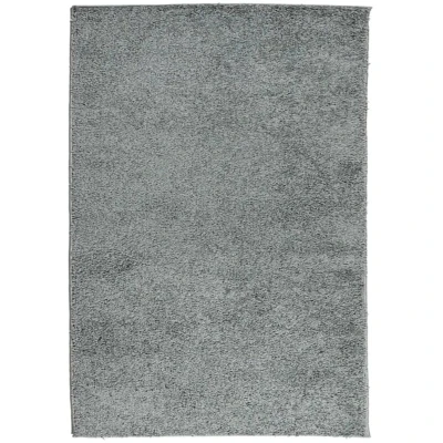 Image of vidaXL Shaggy Rug PAMPLONA High Pile Modern Green 120x170 cm