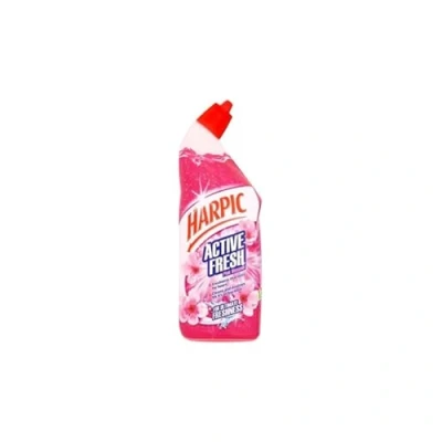 Image of Harpic Active Fresh Pink Blossom Toilet Cleaner Kills 99.9 percent of Bacteria, Long Lasting Freshness (750ml)