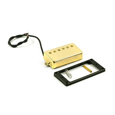 Image of Kent Armstrong 6 Shooter PAF Style Humbucker Pickup Gold Metal Cover 52mm Pole Piece Spacing