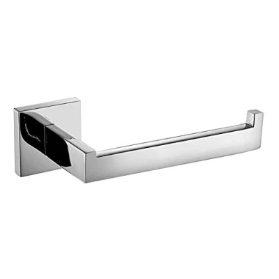 Image of Celbon SUS 304 Stainless Steel Toilet Roll Holder Chrome Finish Loo Paper for Bathroom Kitchen