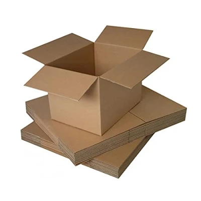 Image of Schott Packaging 100x Small Mailing Packing Cardboard Boxes 5&quot; x Single Wall Cube (127mm 127mm 127mm) Royal Mail Parcel Shipping Walled 100 Pack