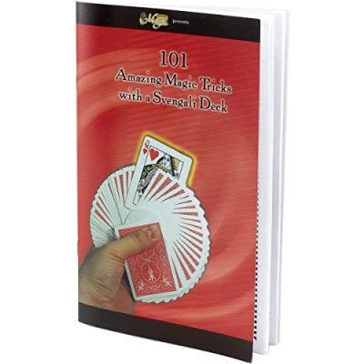 Image of Bristol Novelty Boy&#039;s Fun Play Party Prop 101 Amazing Magic Tricks With A Svengali Deck Booklet One Size Multi