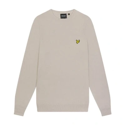 Image of Lyle &amp; Scott Cotton Merino Crew Neck Jumper Cove L