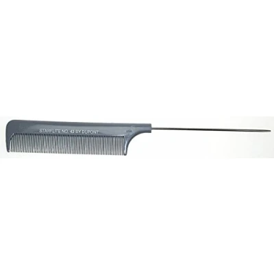 Image of STARFLITE Famous &#039;Grey&#039; Hair Comb SF43 Pin Tail 215mm