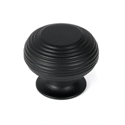 Image of From the Anvil Beehive Cabinet Knob 40mm Matt Black