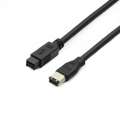 Image of PASOW Firewire 800 to 400 9 6 pin Cable (9pin 6pin) 6FT, IEEE 1394 pin/6 Feet(9 pin)
