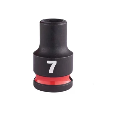 Image of Milwaukee 3/8&quot;SQ Drive Shockwave Impact Socket 7mm Std Ii