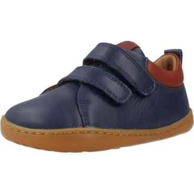 Image of Camper Unisex Touchstrap shoes for kids, Size: 6K, Dark blue Leather