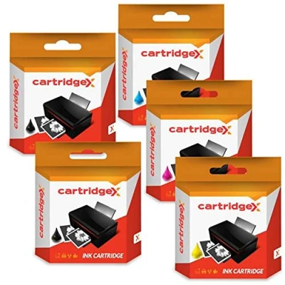 Image of Cartridgex Compatible 5 Ink Cartridge Set Replacement for Epson WorkForce WF 2750DWF 2750