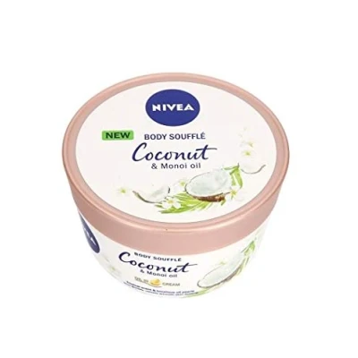 Image of Nivea Body Soufflé Coconut &amp; Monoi Oil Moisturiser 200ml