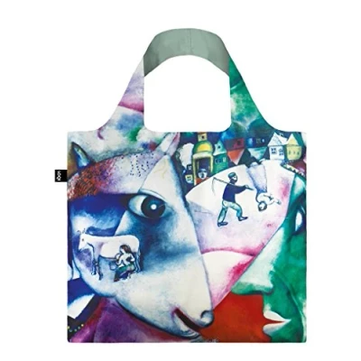 Image of LOQI MC.MV Museum Chagall I and the Village Reusable Shopping Bag