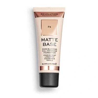 Image of Makeup Revolution, Matte Base, Foundation, F5, 28ml