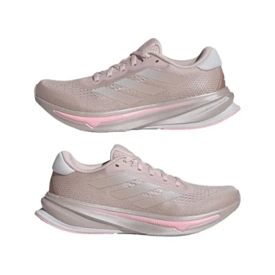 Image of adidas Performance Supernova RISE Neutral running shoes, Women&#039;s, Size: 5, Sandy pink/dash grey/pink spark Textile/synthetics