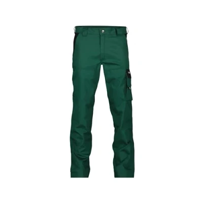 Image of DASSY® Nashville Two tone work trousers maat 52 BOTTLE GREEN/BLACK