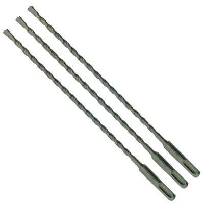 Image of 3 x SabreCut SDSC65_3 6.5mm 260mm PGM Approved SDS Plus Drill Bits for Stone Concrete Brick