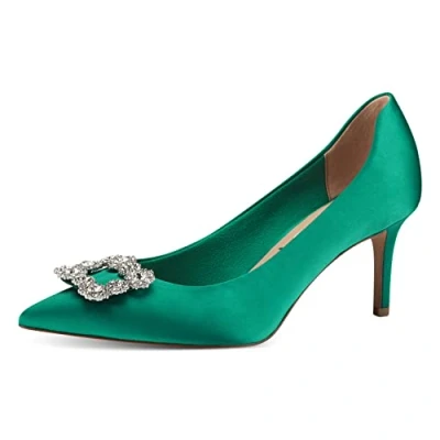 Image of Tamaris 1 22430 20 Women&#039;s Trainers Pump, Green, 3.5 UK