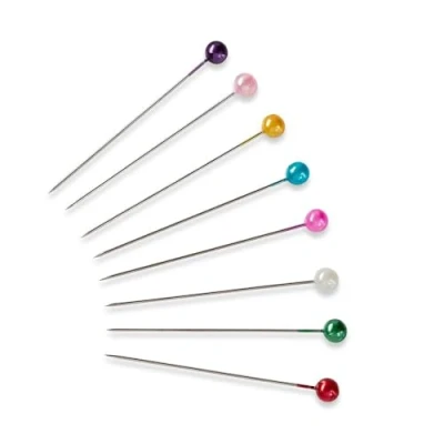 Image of Prym Head Pins, Alloy Steel Plastic, Multicolor, 40 x 0,58mm