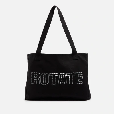 Image of ROTATE Logo Embossed Canvas Tote Bag