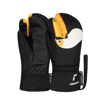 Image of Reusch Peggy R TEX® XT Lobster Warm Waterproof Windproof and Breathable 3 Finger Gloves Winter for Babies Toddlers Girls Boys