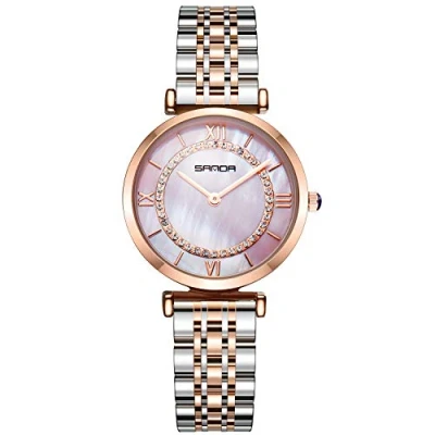 Image of RORIOS Women Watch Ladies Dress Wristwatch Stainless Steel Strap Fashion Watches