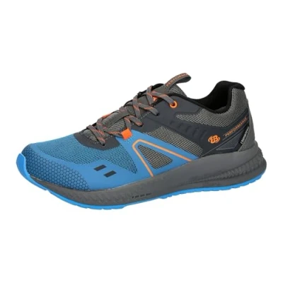 Image of Brütting Unisex Argos walking shoes, Anthracite royal blue, 4 UK