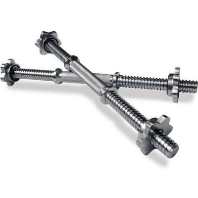 Image of MonsterShop Dumbbell Bars 18 Inch (Pair) 1&quot; Plates